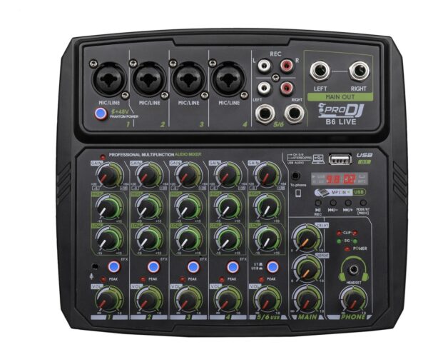CONSOLA PRO DJ B6L - Imagen 2